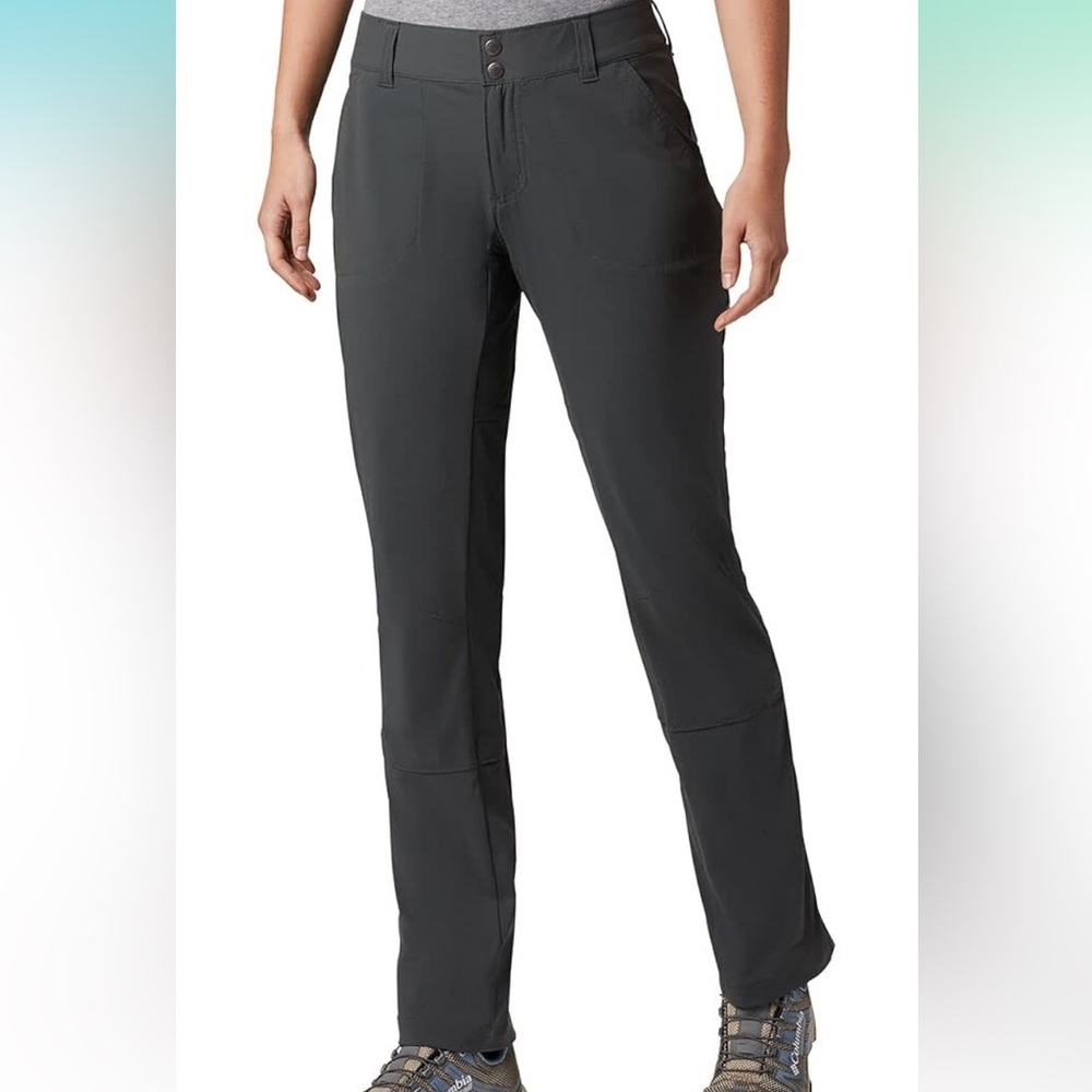 Columbia Saturday Trail Stretch Pant hiking pants in Grey, size 2 Short